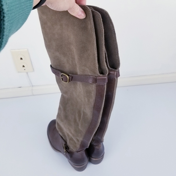 Lucky Brand Roller Tall Leather Suede Boots size 6 - Picture 12 of 16